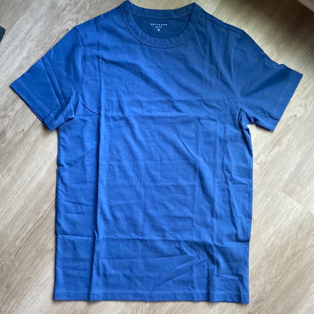 Mott & Bow Classic Crew - Driggs - Baltic Blue - Men's XS